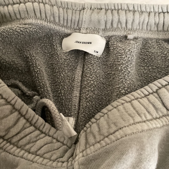 Joah Brown Oversized Straight Leg Jogger Vetiver French Terry S/M - Picture 6 of 7